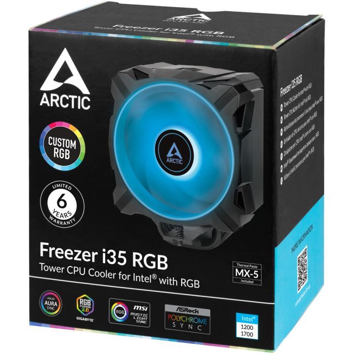 Кулер для процессора Arctic Freezer i35 RGB (ACFRE00096A) изображение 8