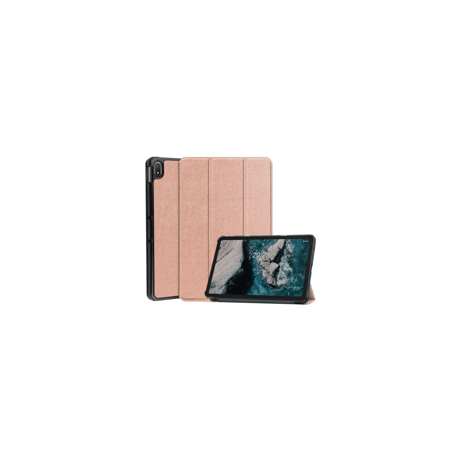 Чехол для планшета BeCover Smart Case Nokia T20 10.4" Rose Gold (708052) изображение 7