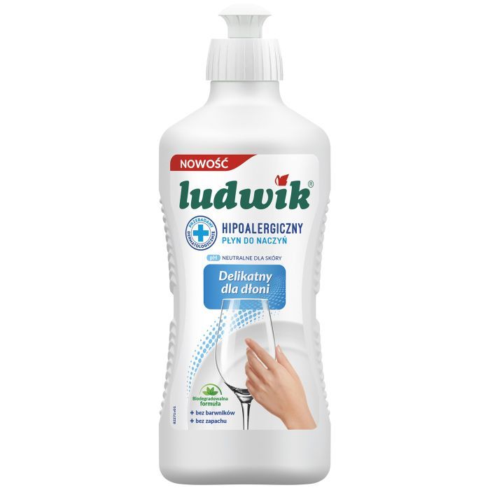 Средство для ручного мытья посуды Ludwik Гипоаллергенный 450 г (5900498028294)