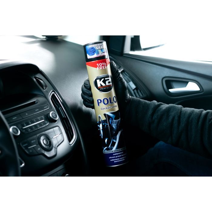 Автополіроль K2 POLO COCKPIT 300ml нове авто (K403FA) зображення 6