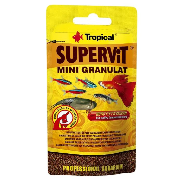 Корм для рыб Tropical SuperVit Mini Granulat в гранулах 10 г (5900469614211)