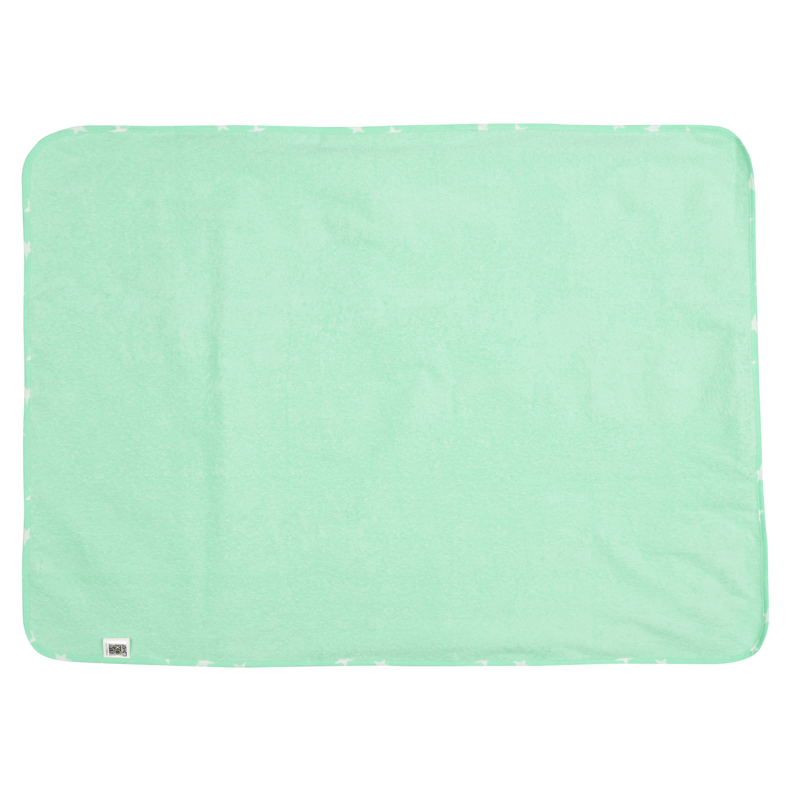 Пеленки для младенцев Еко Пупс Eco Cotton непромокаемая двухсторонняя 65 х 90 см ментол Звездочки (EPG10N-6590zk) изображение 2