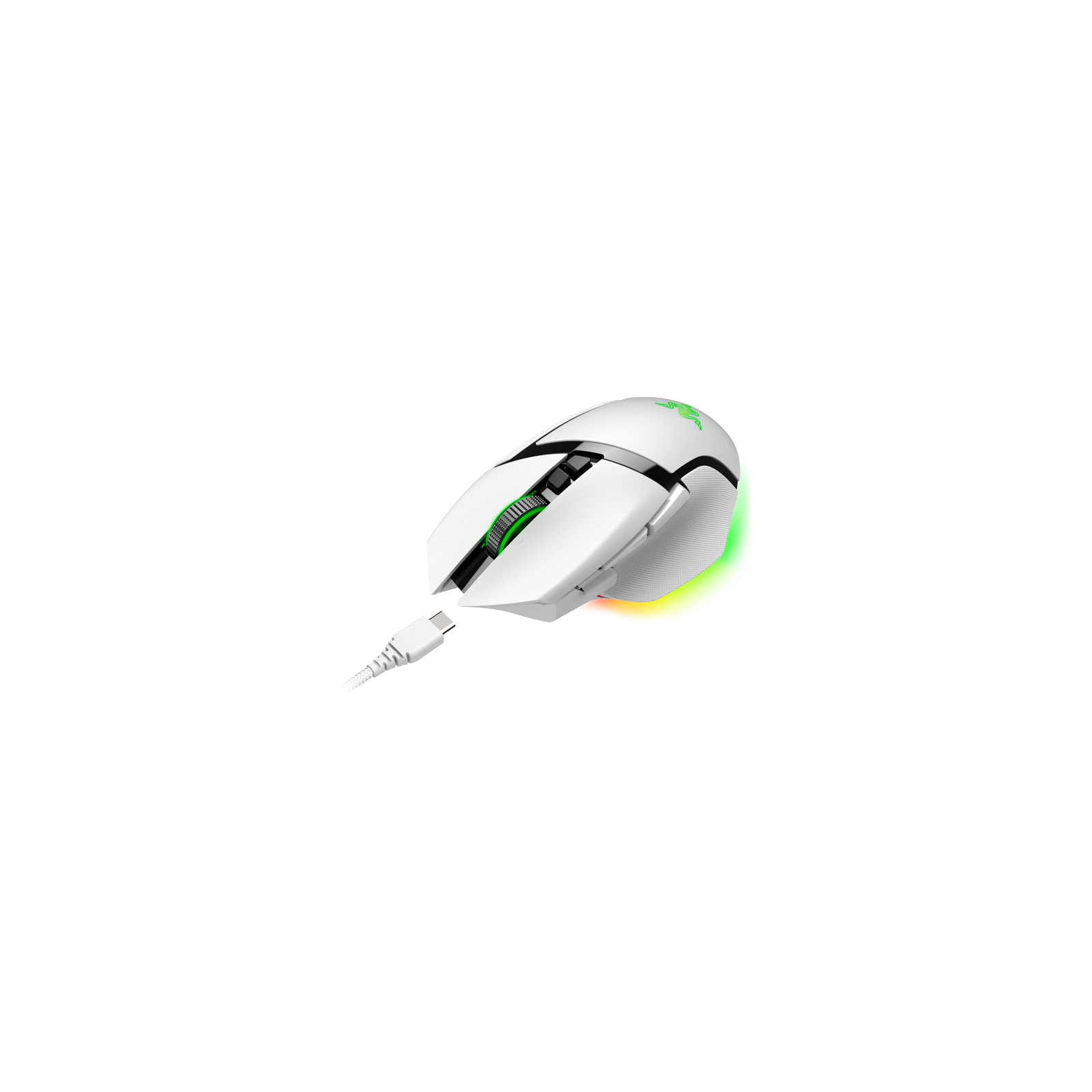 Мышка Razer Basilisk V3 PRO Wireless White (RZ01-04620200-R3G1) изображение 3