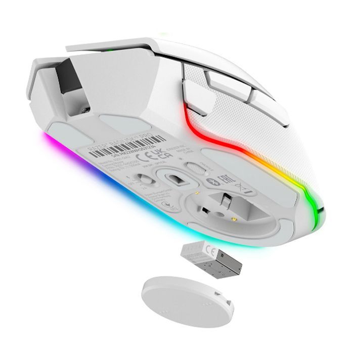 Мышка Razer Basilisk V3 Pro Wireless/Bluetooth White (RZ01-04620200-R3G1) изображение 5