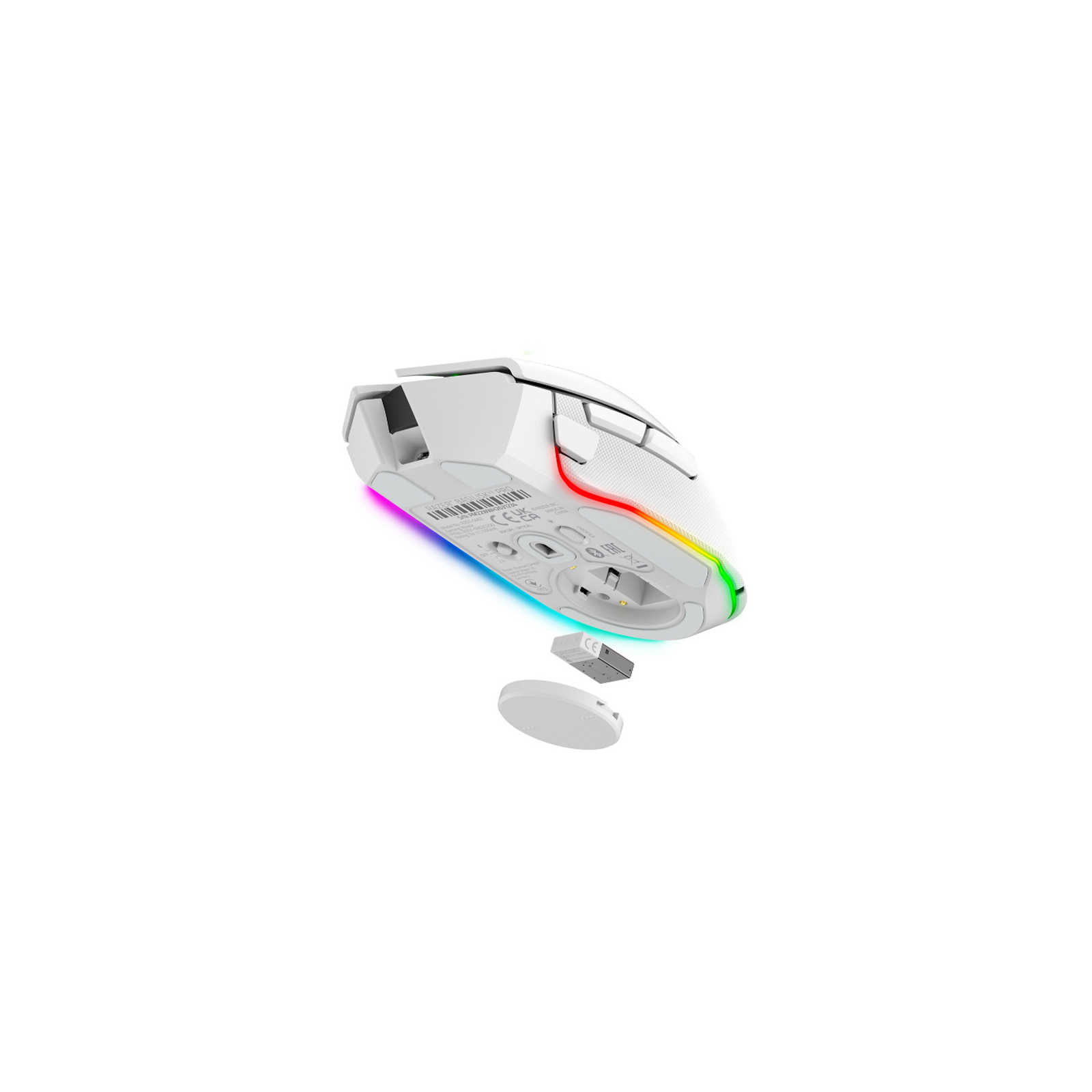 Мышка Razer Basilisk V3 PRO Wireless White (RZ01-04620200-R3G1) изображение 5
