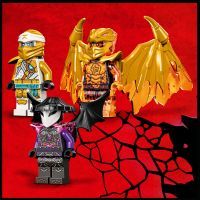 Конструктор LEGO Ninjago Літак Золотого дракона Зейна 258 деталей (71770) зображення 5