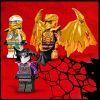 Конструктор LEGO Ninjago Літак Золотого дракона Зейна 258 деталей (71770) зображення 5