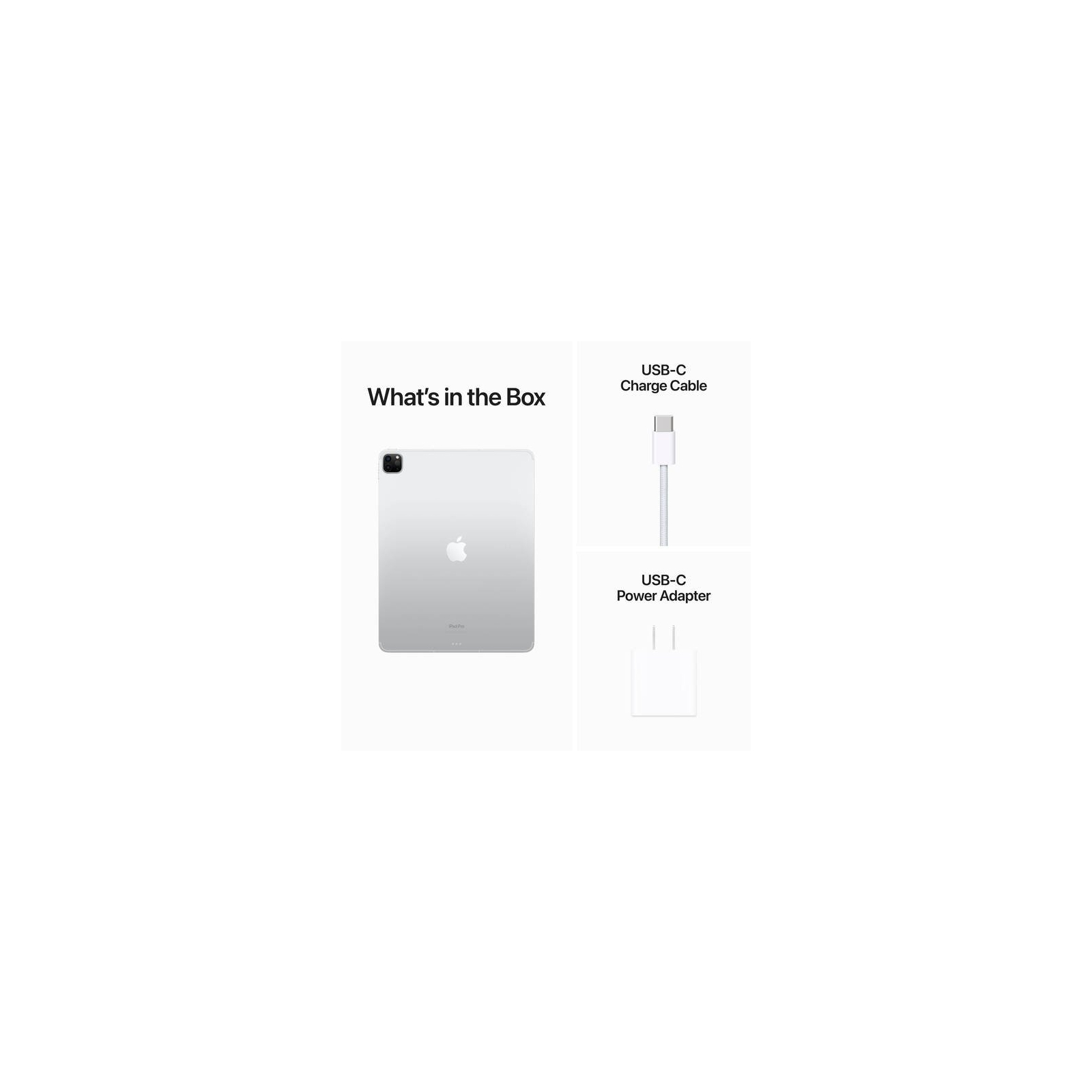 Планшет Apple iPad Pro 11" M2 WiFi 1TB Silver (MNXL3RK/A) изображение 4