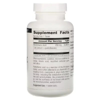 Витамин Source Naturals Пантотеновая кислота, Pantothenic Acid, Витамин В-5, 250 мг, 250 та (SN0512) изображение 2