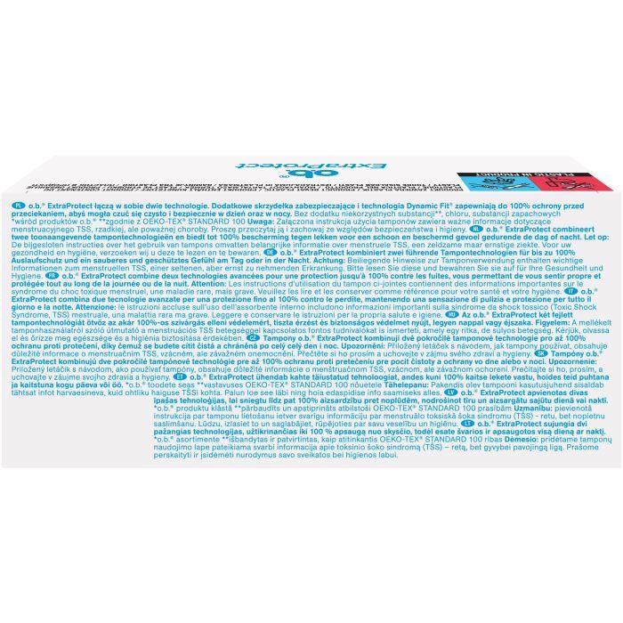 Тампоны o.b. ExtraDefence Normal 16 шт. (3574661467726/3574661626055) изображение 2
