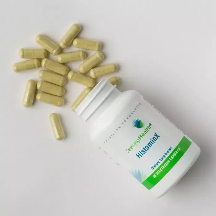 Вітамінно-мінеральний комплекс Seeking Health ГістамінX, HistaminX, 60 вегетаріанських капсул (SKH52046) зображення 3