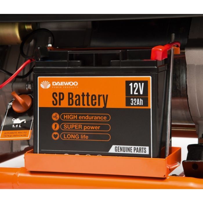 Генератор Daewoo GDA 7500DFE Gasoline+LPG 6,5kW (GDA7500DFE) изображение 2