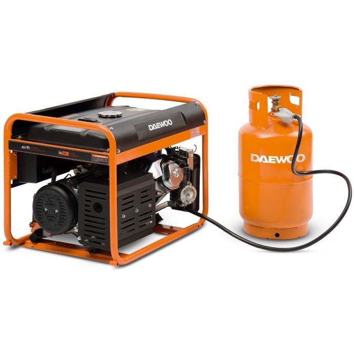 Генератор Daewoo GDA 7500DFE Gasoline+LPG 6,5kW (GDA7500DFE) изображение 4