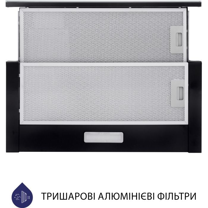 Вытяжка кухонная Minola HTLS 6234 BL 700 LED GLASS изображение 3