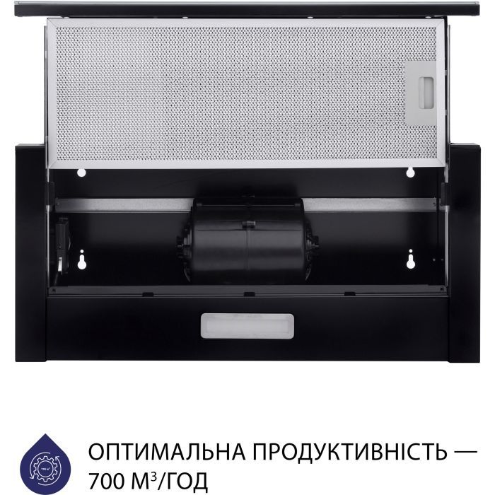 Вытяжка кухонная Minola HTLS 6234 BL 700 LED GLASS изображение 4