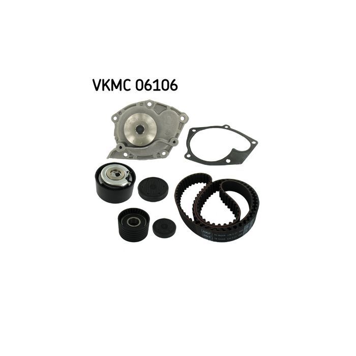 Комплект ремня ГРМ с помпой SKF VKMC 06106