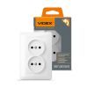 Розетка Videx BINERA 2ая (VF-BNSK2-W) изображение 4