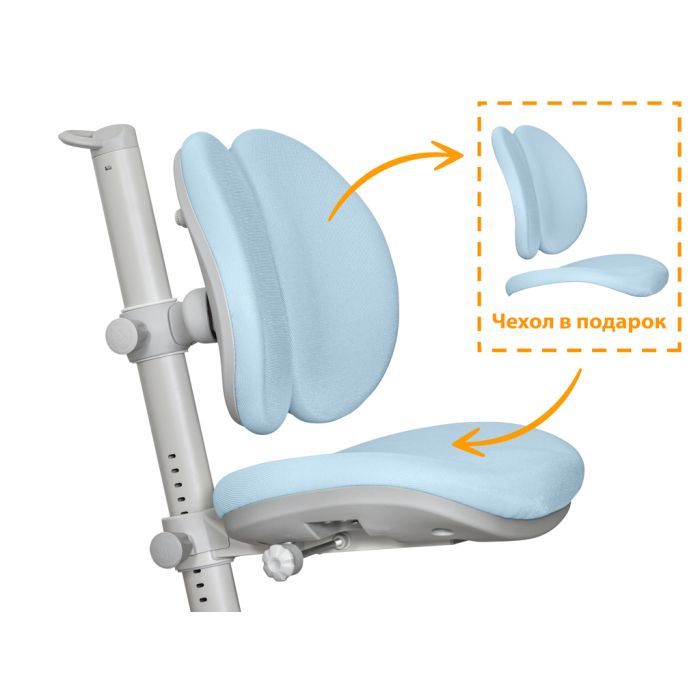 Дитяче крісло Mealux Ortoback Duo Plus Green (Y-510 KZ Plus) зображення 5