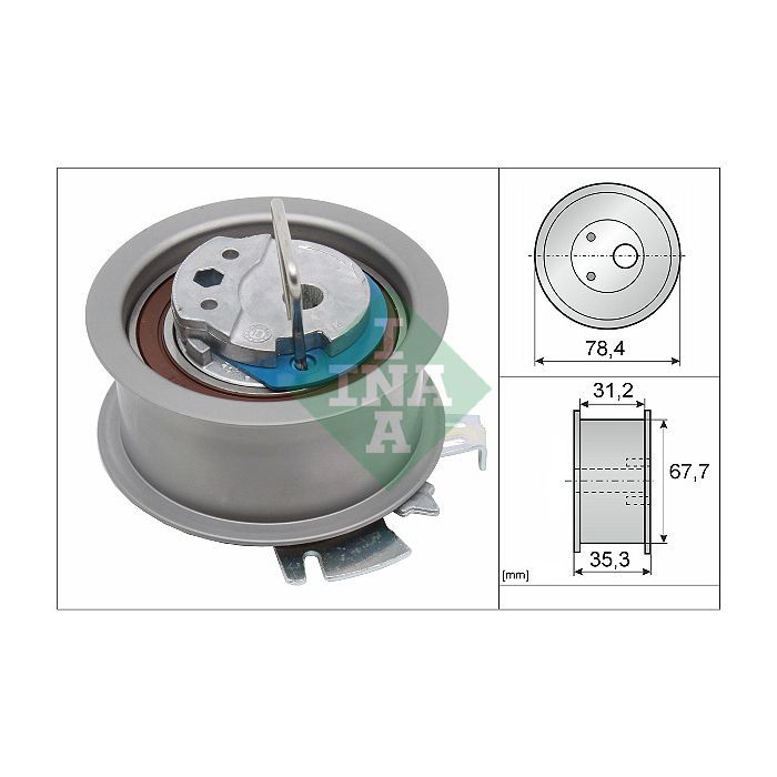 Ролик натягувача ременя INA 531 0565 30