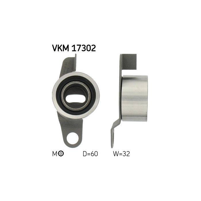 Ролик натяжителя ремня SKF VKM 17302