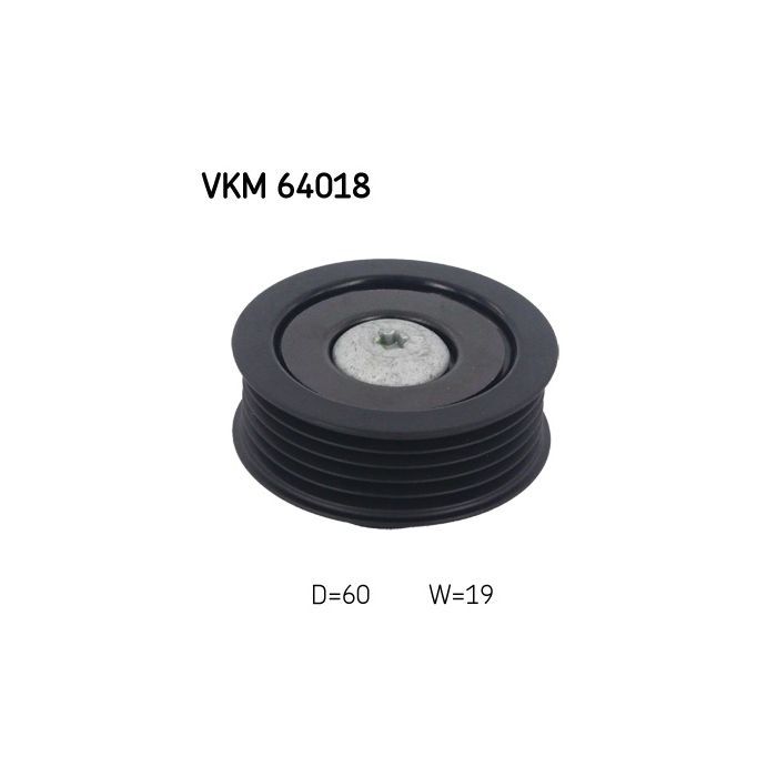 Ролик натяжителя ремня SKF VKM 64018