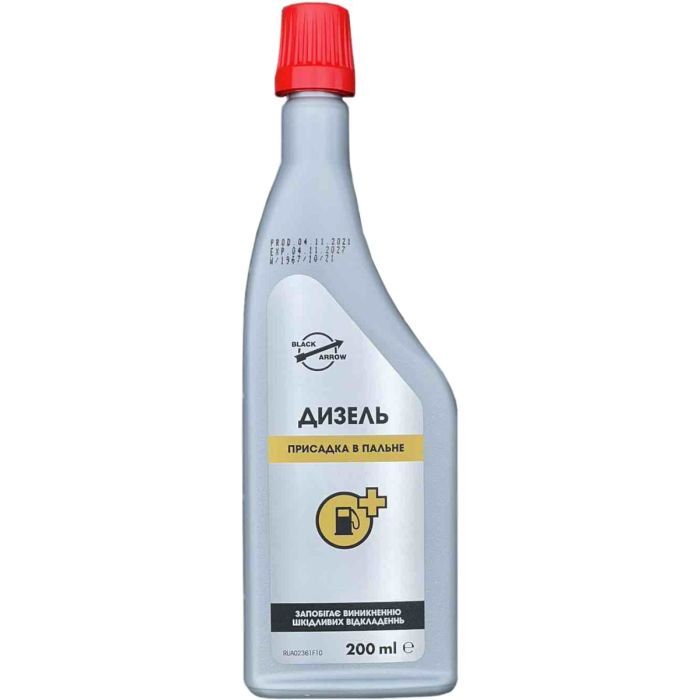 Присадка автомобільна Shell Black Arrow Diesel Additive, 0,2л (74059)