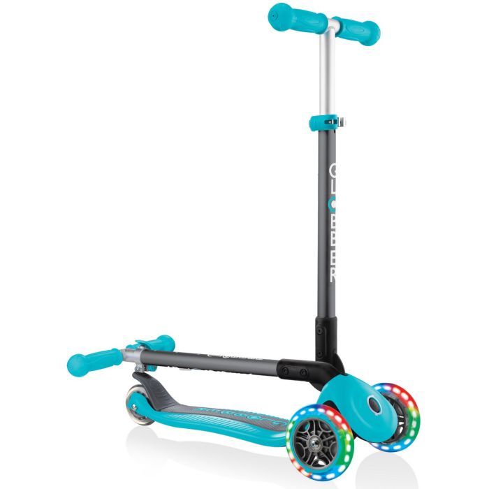 Самокат Globber Primo Foldable Lights бирюзовый (432-105-2) изображение 5