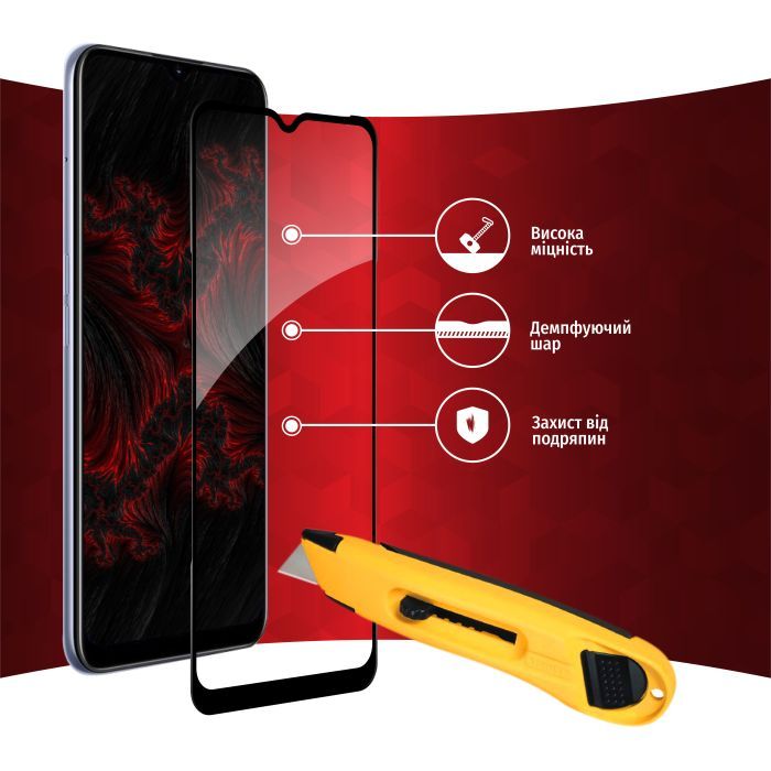 Стекло защитное Intaleo Full Glue RealMe C31 (1283126540752) изображение 4