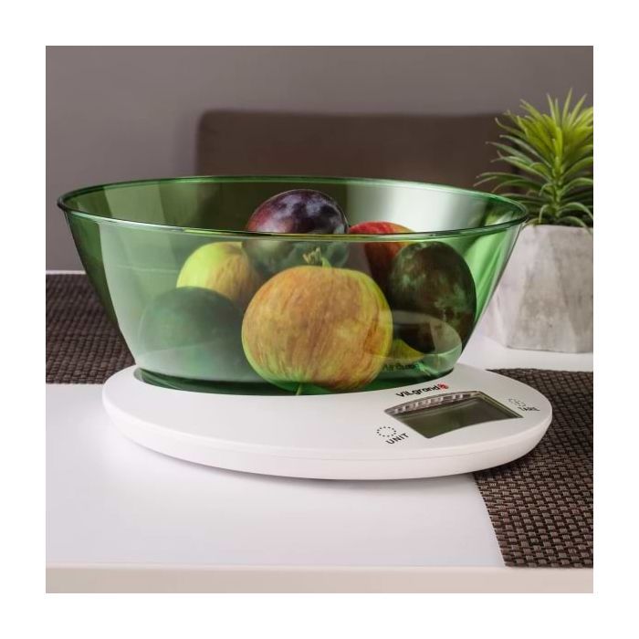 Весы кухонные Vilgrand VKS-533C green изображение 10