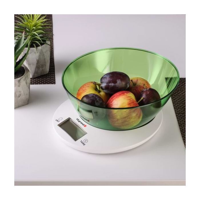 Весы кухонные Vilgrand VKS-533C green изображение 11