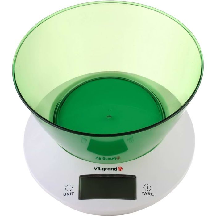 Весы кухонные Vilgrand VKS-533C green изображение 2