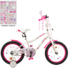 Дитячий велосипед Prof1 Unicorn 16" Біло-рожевий (Y16244 white/crimson) зображення 2