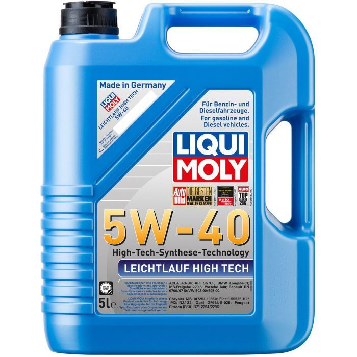 Моторное масло Liqui Moly Leichtlauf High Tech 5W-40  5л. (2328)