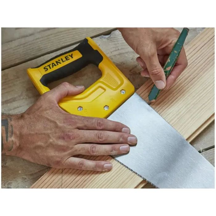 Ножовка Stanley SHARPCUT с закаленными зубьями, L=380мм, 7 tpi. (STHT20366-1) изображение 5