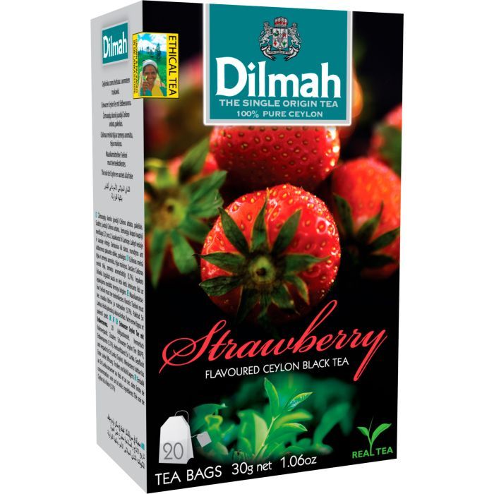 Чай Dilmah Клубника 20х1.5 г (9312631142228)