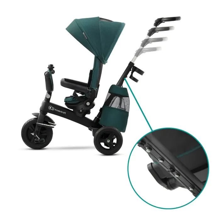 Детский велосипед Kinderkraft Easytwist Platinum Grey (KKRETWIGRY0000) (5902533914487) изображение 5