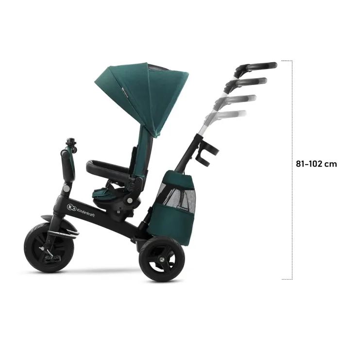 Детский велосипед Kinderkraft Easytwist Platinum Grey (KKRETWIGRY0000) (5902533914487) изображение 7
