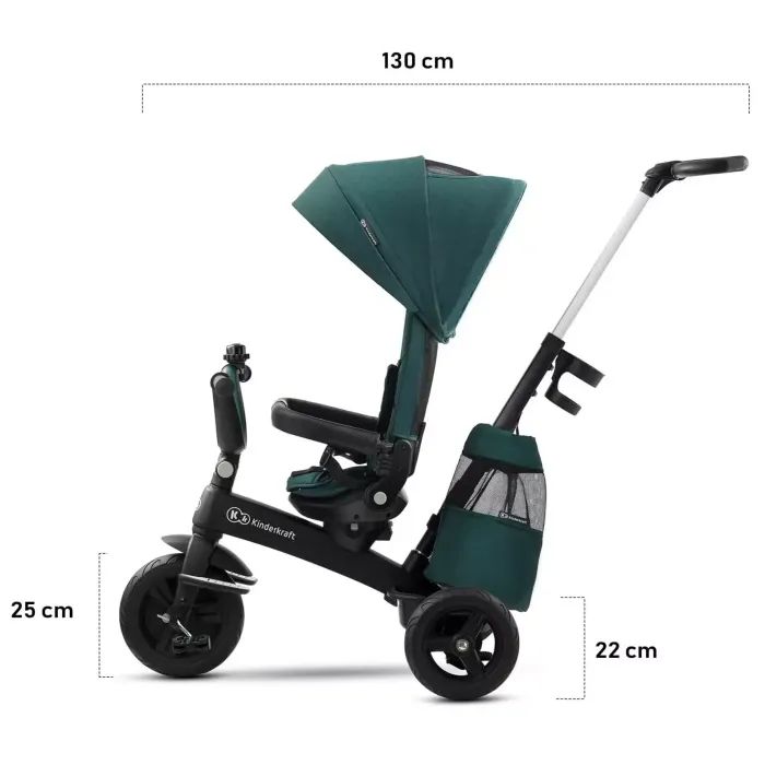 Детский велосипед Kinderkraft Easytwist Platinum Grey (KKRETWIGRY0000) (5902533914487) изображение 8