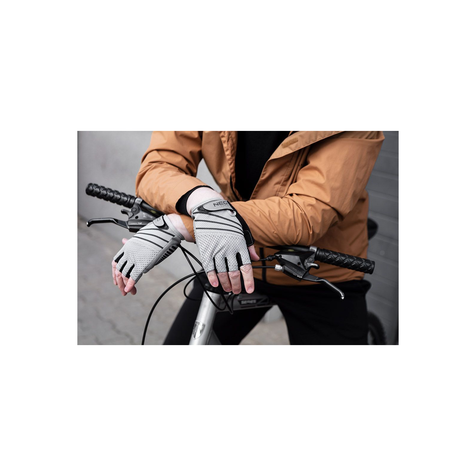 Велоперчатки Neo Tools White L (91-016-L) изображение 5