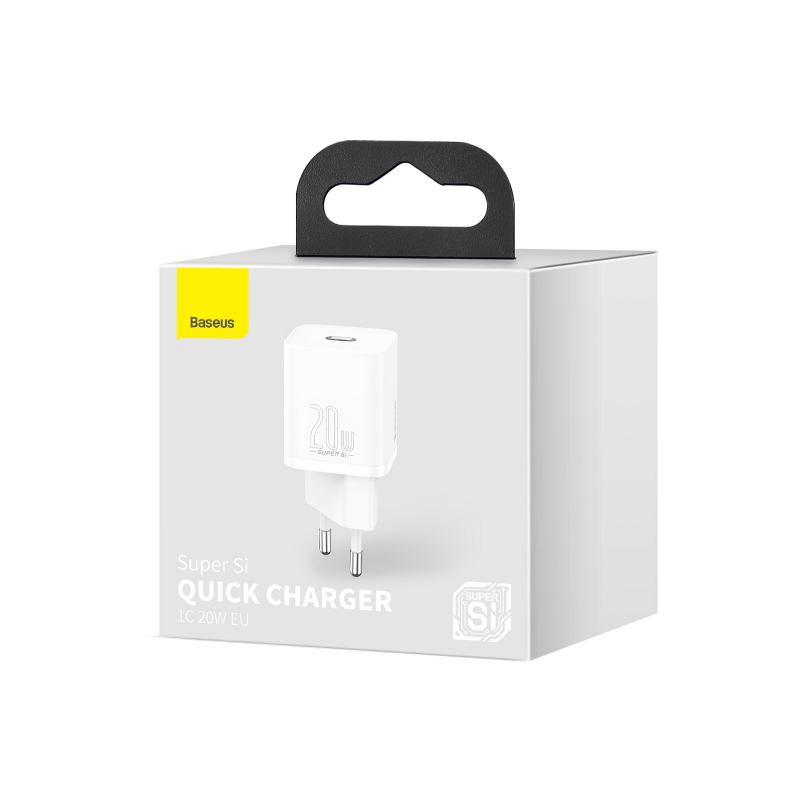 Зарядное устройство Baseus Super Si Quick Charger 1C 20W EU White (CCSUP-B02) изображение 8