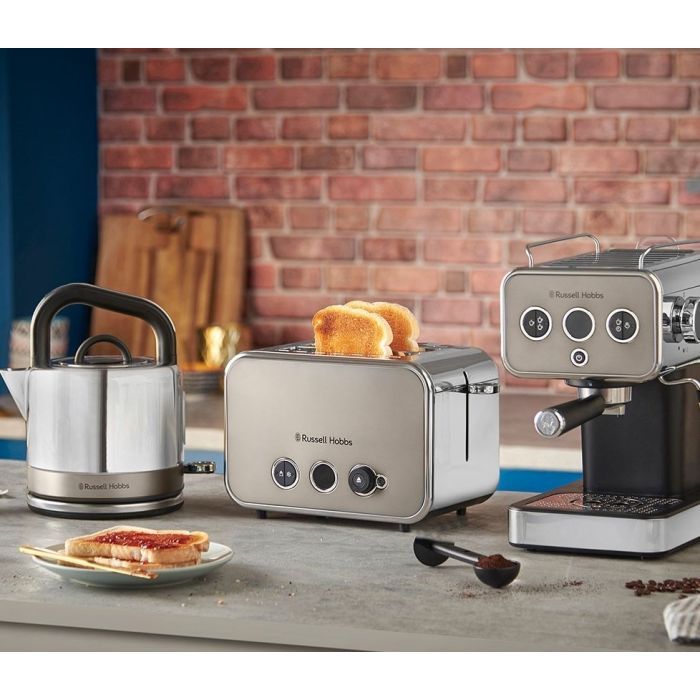 Ріжкова кавоварка еспресо Russell Hobbs 26452-56 зображення 10