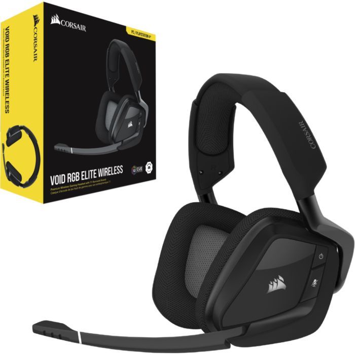 Наушники Corsair Void RGB Elite Wireless White (CA-9011202-EU) изображение 11
