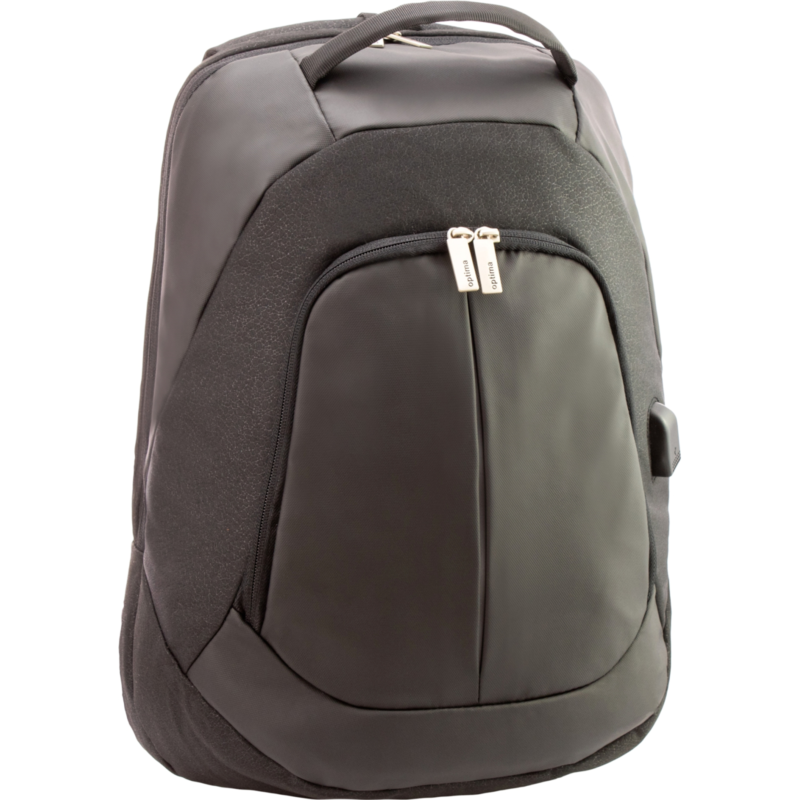 Рюкзак шкільний Optima 17.5" USB Techno унісекс 0.7 кг 16-25 л Синій (O96906-02)