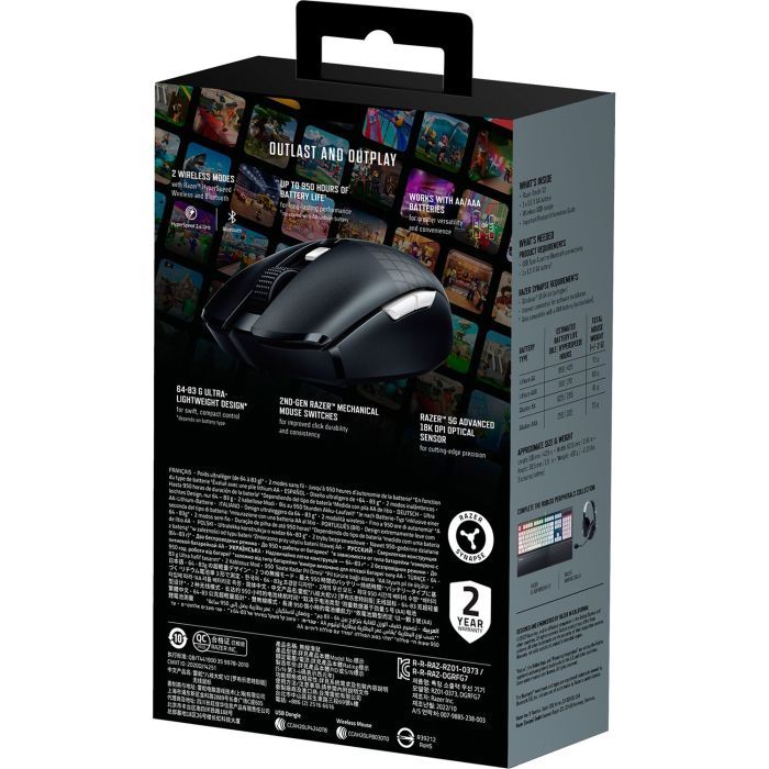 Мышка Razer Orochi V2 Wireless Roblox Edition (RZ01-03730600-R3M1) изображение 6