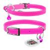 Ошейник для животных WAUDOG Glamour с QR паспортом Д 17-20 см розовый (32757) изображение 4