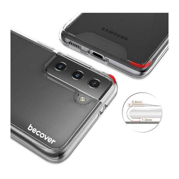 Чехол для мобильного телефона BeCover Space Case Samsung Galaxy S21 FE SM-G990 Transparancy (709354) изображение 2