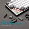 Клавиатура Aula F3287 Keycap KRGD Blue USB UA Grey/White (6948391240954) изображение 10