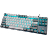 Клавіатура Aula F3287 Keycap KRGD Blue USB UA Grey/White (6948391240954) зображення 2