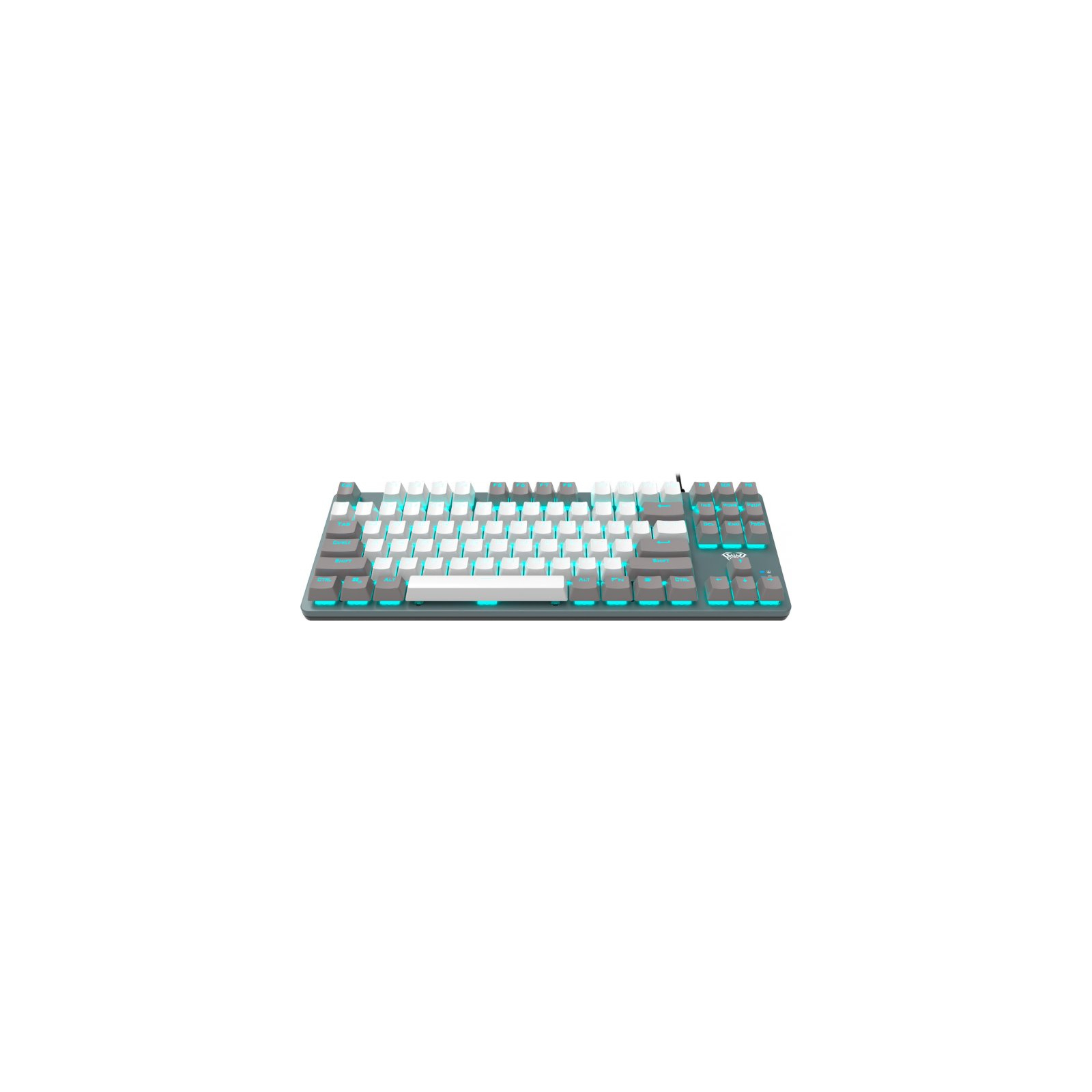 Клавиатура Aula F3287 Keycap KRGD Blue USB UA Grey/White (6948391240954) изображение 5