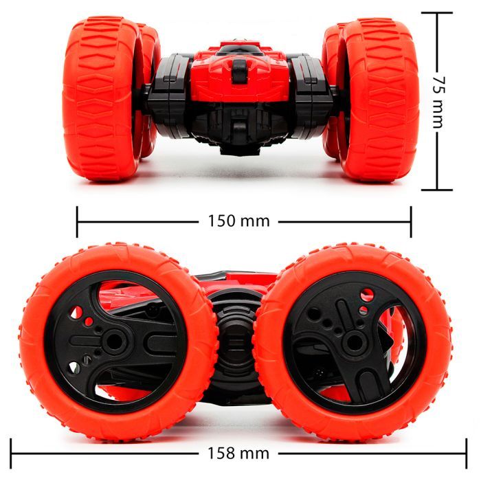 Радиоуправляемая игрушка KS Drive Трюковой 1:24, 2.4Ghz красно-черный (STURBWB) изображение 7